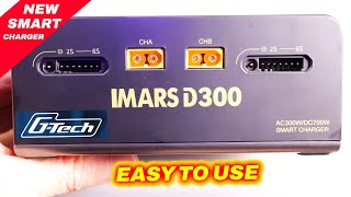 NEW Intelligent Battery Charger  Gens Ace IMARS D300  Review [upl. by Eicyal343]