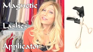 Natashas Closet  Magnetic Eyelash Applicator [upl. by Airetnohs]