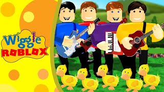 Five Little Ducks • Music Video • WiggleROBLOX [upl. by Epilef]