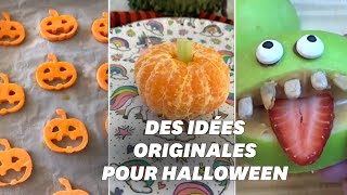 Pour Halloween voici 5 recettes saines et faciles à faire [upl. by Luht685]