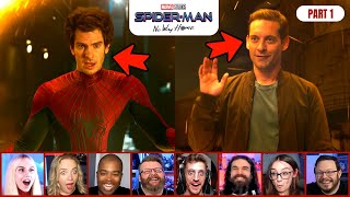 Marvel Fans React to Meeting ANDREW amp TOBEY  Alternate Variants of SpiderMen REACTION [upl. by Lyndes]