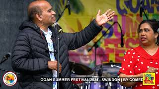 GOA DAY 2024 IN SWINDON  By Comedian Juana Comedian Luis Bachan and Comedian Succor [upl. by Saint]