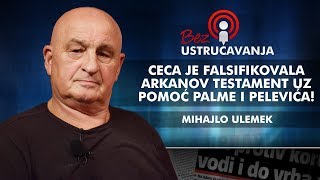 Mihajlo Ulemek  Ceca je falsifikovala Arkanov testament uz pomoć Palme i Pelevića [upl. by Atse356]