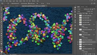 Confetti Photoshop Tutorial Brush Action Styles How to Work [upl. by Onitselec]