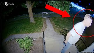 I CAUGHT Him on My Ring Doorbell Camera [upl. by Eyssej]