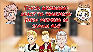 Tokyo revengers react to takemichi New member auPart 1 Mitake •Blyntsimpx• [upl. by Iffar]