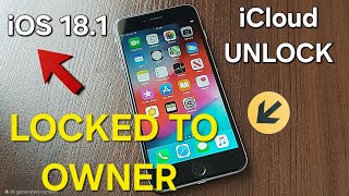 iOS 181 iCLOUD Unlock iPhone Locked to Owner without Previous Owner and Apple ID with Password [upl. by Luy]