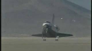 STS27 Landing Atlantis [upl. by Yddet]