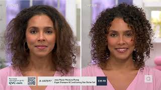 Josie Maran Moisture Plump Argan Shampoo Conditioning Hair Butter Set on QVC [upl. by Jurdi724]