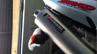 Suzuki TL1000R Exhaust Modification [upl. by Pappas]