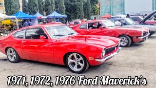 1971 Ford Maverick 1972 Mavericks 1976 Maverick Stallion 1971 Maverick 4 puertas [upl. by Assenab]