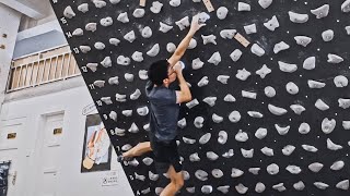 Gym Bouldering  Xiamen Fast Rock Climbing Gym [upl. by Magnuson319]