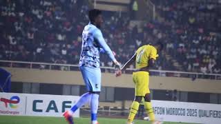 Manchester United and Cameroon Goalkeeper Andre Onana in Uganda Zimbabwe 00 Cameroon [upl. by Alamak396]