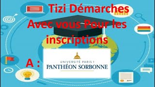 Comment postuler et candidater à Paris 1 Panthéon Sorbonneشرح التسجيل كل المراحل de A à Z [upl. by Elliott]