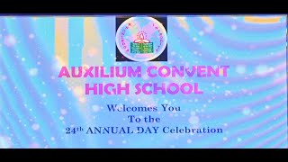 AUXILIUM CONVENT HIGH SCHOOL  VADODARA ANNUAL DAY  ENGLISH MEDIUM Wednesday 20 December 2023 [upl. by Olivia]