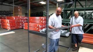 How to Assemble Boltless Rivet Shelving System 1 4 amp 6 [upl. by Ennaylil725]