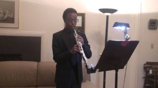 Paladilhe Solo for Oboe Mekhi Gladden [upl. by Seavir]