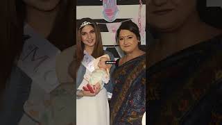 Jenifer Winget 🤍👣 Baby Shower Ceremony jeniferwinget babyshower maya behad babybump shorts [upl. by Dynah]