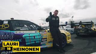 Lauri Heinonen  2023 Drift Masters Championship contender [upl. by Oirevas562]