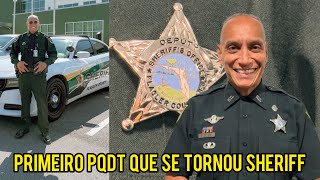 Primeiro Ex Militar do Exército Brasileiro como “PARAQUEDISTA” se formou Sheriff da Cidade dos EUA 🦅 [upl. by Araek]