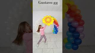 🌞 Balloon decoration ideas 🤩 birthday decoration ideas at home  baloon  cartoon  tiktok [upl. by Arbua905]