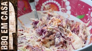 RECEITA DE COLESLAW [upl. by Shepley]