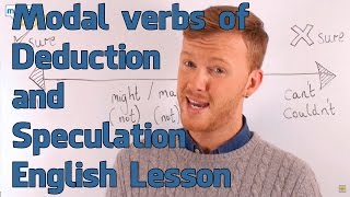 Modals Verbs of Deduction and Speculation  English Grammar Lesson Upper Intermediate [upl. by Seaddon]