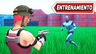 COMO MEJORAR EL AIM BOTS EN MOVIMIENTO FORTNITE CREATIVO [upl. by Heyward]