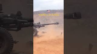 US Army Artillery in Action military army artillery [upl. by Limemann]