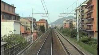 Da La Spezia a Genova Brignole in cabina dell E656414 P24 [upl. by Irok]