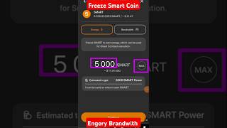 How To Freeze Smart Coin  Battle Bulls Smart Coin Kaise Freeze Kare Engery Brandwith smartwallet [upl. by Waxler]