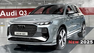 New 2025 Audi Q3  EXTERIOR Facelift amp INTERIOR Changes [upl. by Boynton]