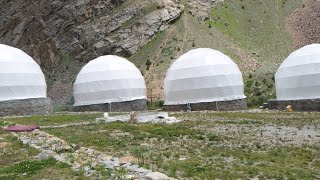 Glamping Dome repair in Himachal  Glamping Geodesic Dome Manufacturer in India [upl. by Ita]