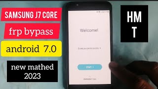 SAMSUNG J7 Core FRP Bypass Without SIM Card Without PC  SAMSUNG J710F Android 70 FRP Bypass [upl. by Aehs317]