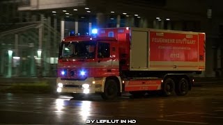 GEBÄUDEBRAND  PESONENRETTUNG  WLF ABAS BF Stuttgart FW 2 West  PRESSLUFT [upl. by Carnay]