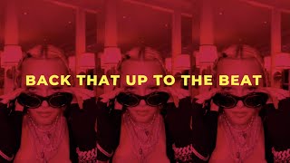 Madonna  Back That Up To The Beat Official Lyric Video [upl. by Nylaroc]