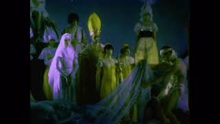 quotDie Loreleiquot 1929 Tableau Vivant  Directed by Florenz Ziegfeld  Technicolor Sequence [upl. by Stanzel916]