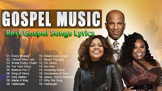 Black Gospel Songs Lyrics 🙏Top Praise and Worship Songs Of All Time 🙏CECE WINANS  TASHA COBBS [upl. by Sidwell]