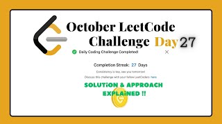 LeetCode Challenge  Day 27  Longest Palindromic Substring [upl. by Eserehs]