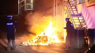 Containerbrand am Siepener Weg [upl. by Box]