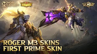 New M3 Skins  Roger quotFiend Haunterquot amp quotPhantom Rangerquot  Mobile Legends Bang Bang [upl. by Notlim]