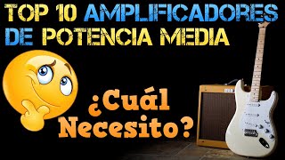 Top 10 AMPLIFICADORES a Válvulas para Guitarra Eléctrica de POTENCIA MEDIA para Estudio y Ensayo [upl. by Imelda]