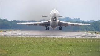 Boeing 727200 HD Takeoff [upl. by Rodenhouse]