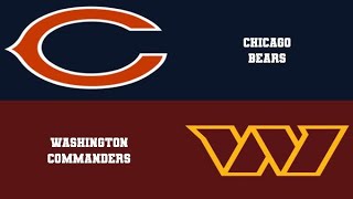 Chicago Bears vs Washington Commanders [upl. by Ainnat]