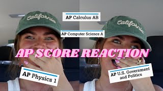 AP SCORE REACTION 2024 emotional [upl. by Anderegg]