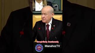 Devlet Bahçeli Devşirilmiş ve Demlenmiş fosillere meydanı boş bırakmayacağız [upl. by Avenej948]