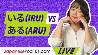 Japanese Grammar いる iru to have vs ある aru to have [upl. by Westberg785]