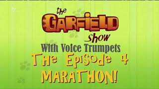 The Main Theme Of The Garfield Show With Voice Trumpets Episode 4 Marathon [upl. by Airpac]