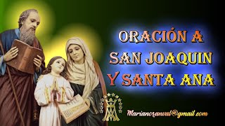 ORACION A SAN JOAQUIN Y SANTA ANA [upl. by Enyluqcaj]