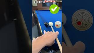 Snooker training 💪 snooker tricks 😱 tricksfor8ball pooltrickshots 8ballbilliards snookershot [upl. by Hoebart]